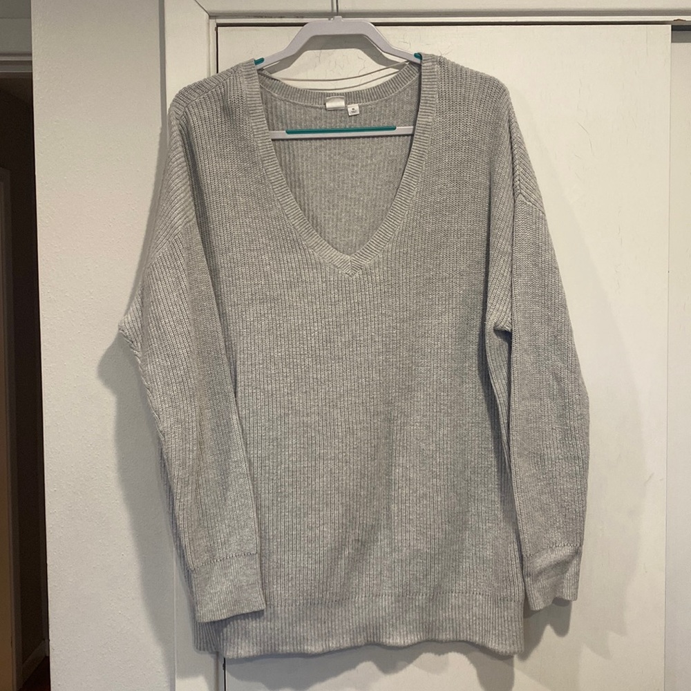 Gap size XL GREY KNITTED sweater